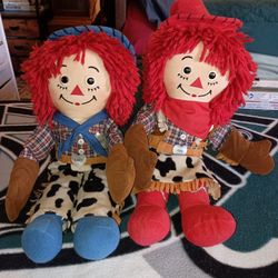 Raggedy Ann And Andy Dolls