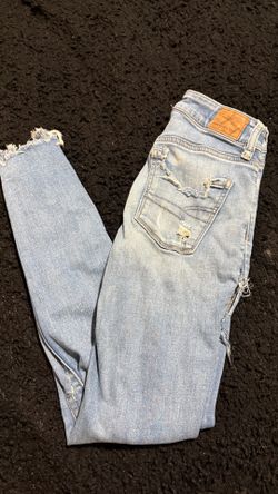 Skinny ripped jeans American eagle