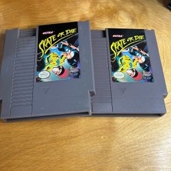 Nintendo NES - Skate Or Die