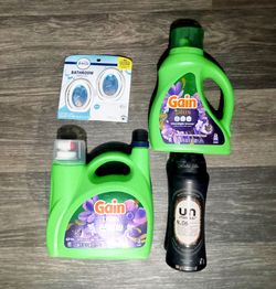 Gain Plus Liquid Laundry Detergent BUNDLE