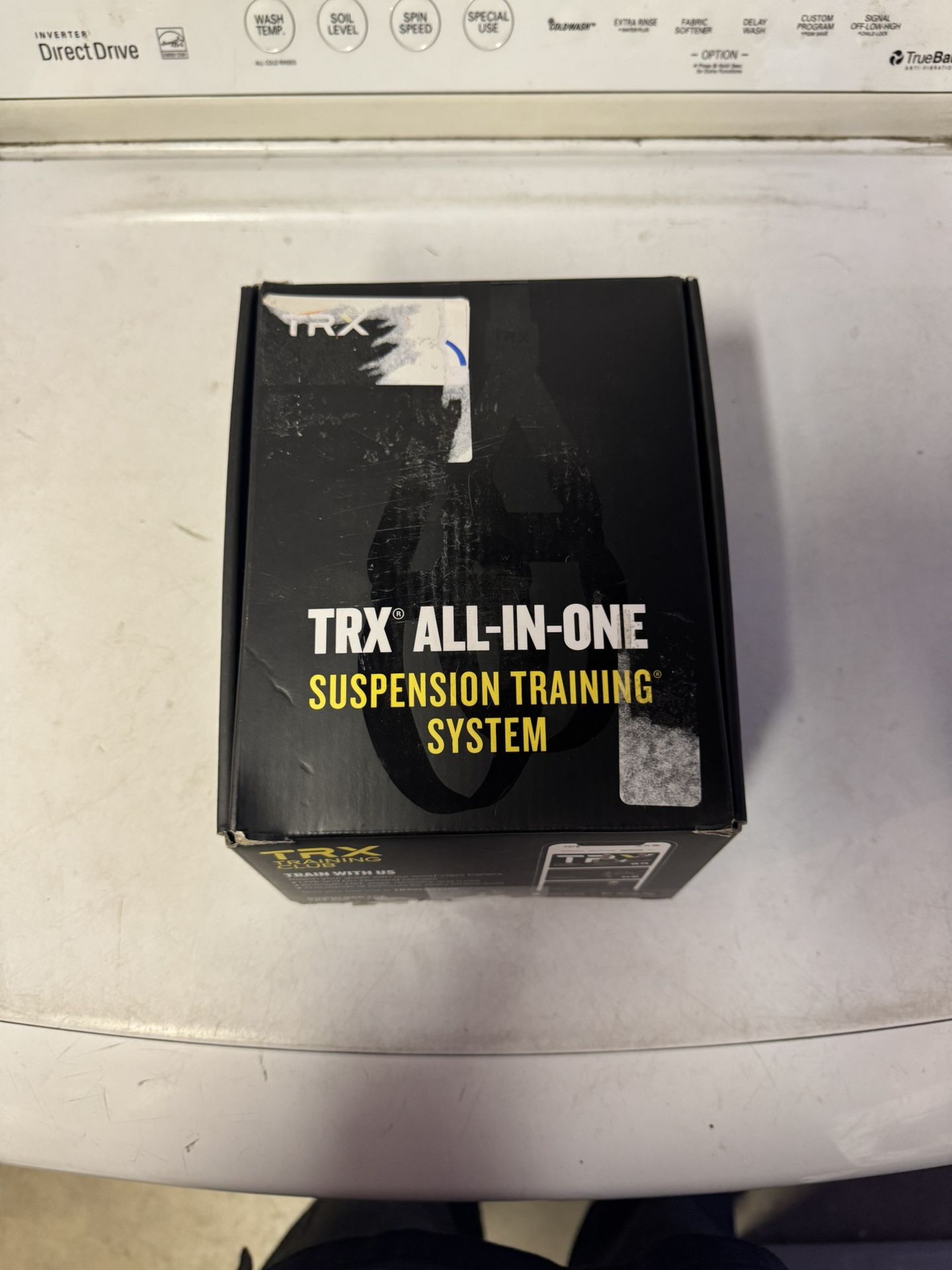 TRX All-In-One Suspension Trainer, Home Gym Workouts & Strength Training Fitness Equipment,