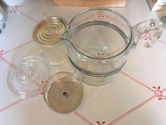 Vintage Pyrex Flameware 9 Cup Glass Percolator Coffee Pot for Sale in  Seattle, WA - OfferUp