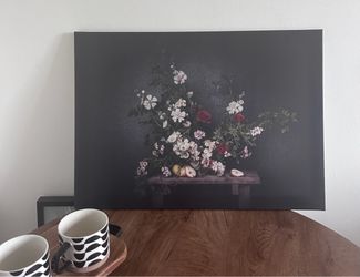 IKEA Wall Art Flowers 27.5” x 19”