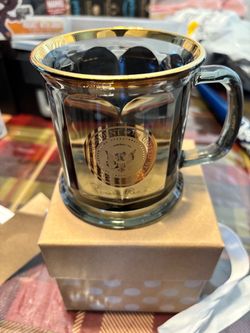 Ronald Reagan Presidential Seal Glass Mug