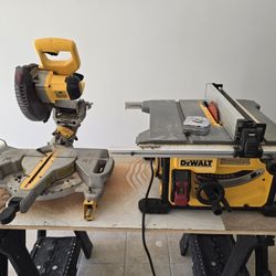 Compact Miter Saw N Compact Table Saw