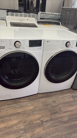 New Set Washer And Gas Dryer L G