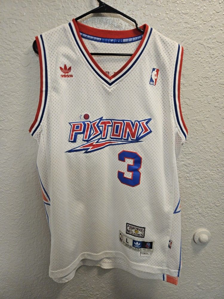 Vintage Detroit Pistons #3 Wallace Jersey 