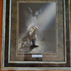 Soldier And Angel Print