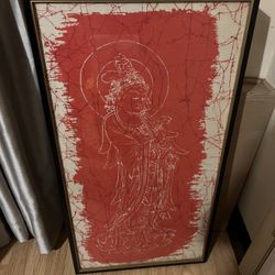 Oriental Batik Framed Artwork