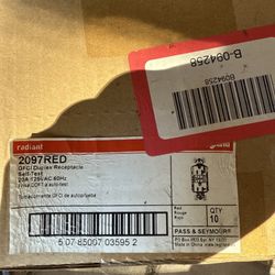 Legrand Red GFCI’s