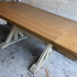 Wooden Dining Table Farm House