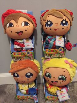 $24 for this 4 flipkins characters it’s all brand new and pick up Gahanna