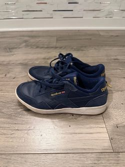 Reebok Navy Blue Low-Top Sneakers