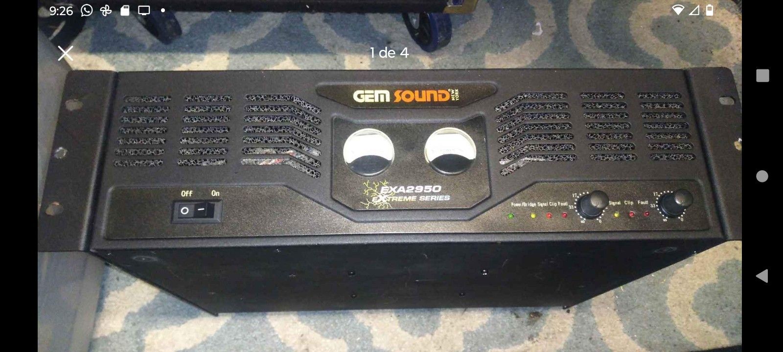 Power Amplifier 2900watts