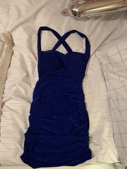 Royal Blue Party Dress 