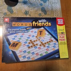 Words With Friends Tabletop Game - Sealed NEW