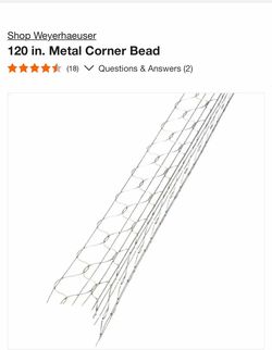 Metal corner bead for stucco