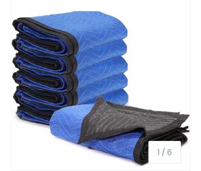 Moving blankets 6 pack new