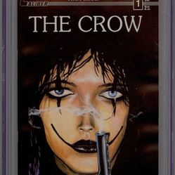 The Crow #1 - CGC 9.8 White Pages - 1st Print 1989 Caliber Press.