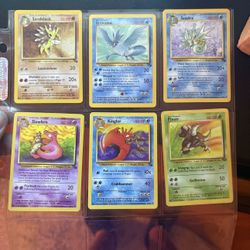 Jungle/fossil Pokemon