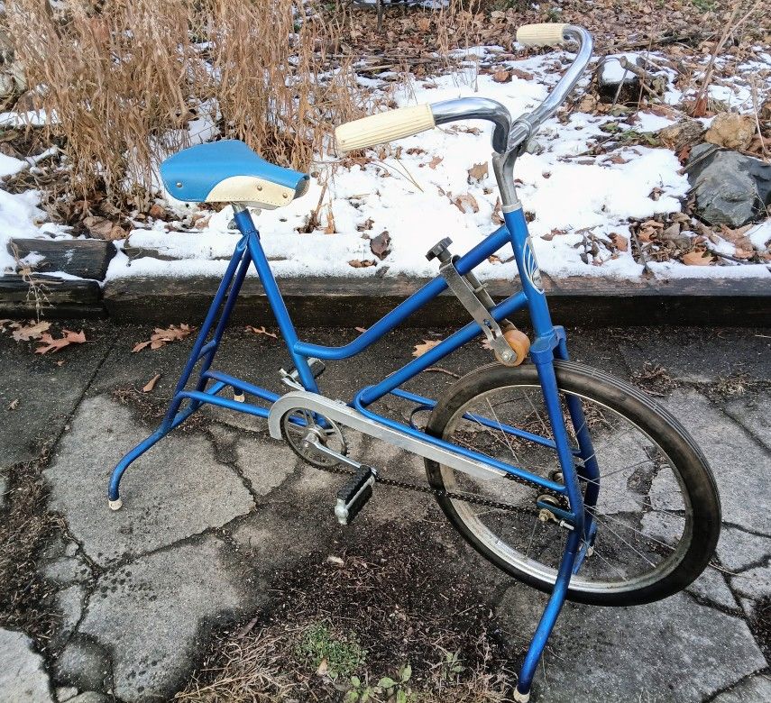 RARE Vintage Mid-Century Fleetwing Stationary Bike / Exercise Bike - West German made - Works well!