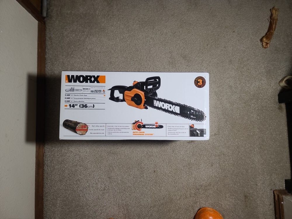Worx 8 Amp 14" Inch Electric Chain Saw