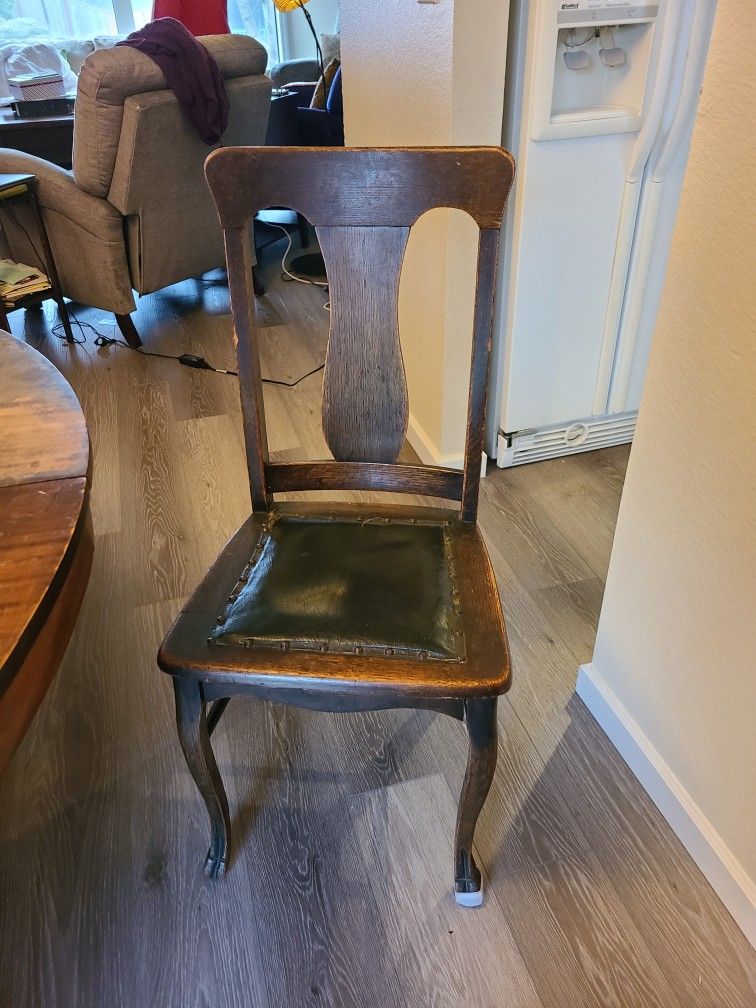 Two Matching Antique Chairs