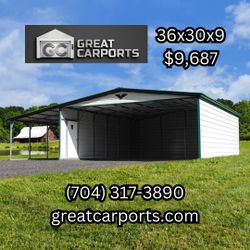36x30x9 Metal Building 