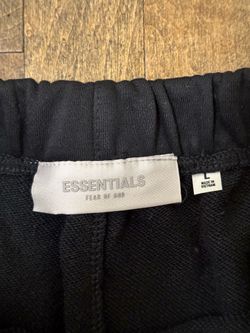 Fear of God Essential Sweatshort*Stretch Limo*⚫️|Size Large