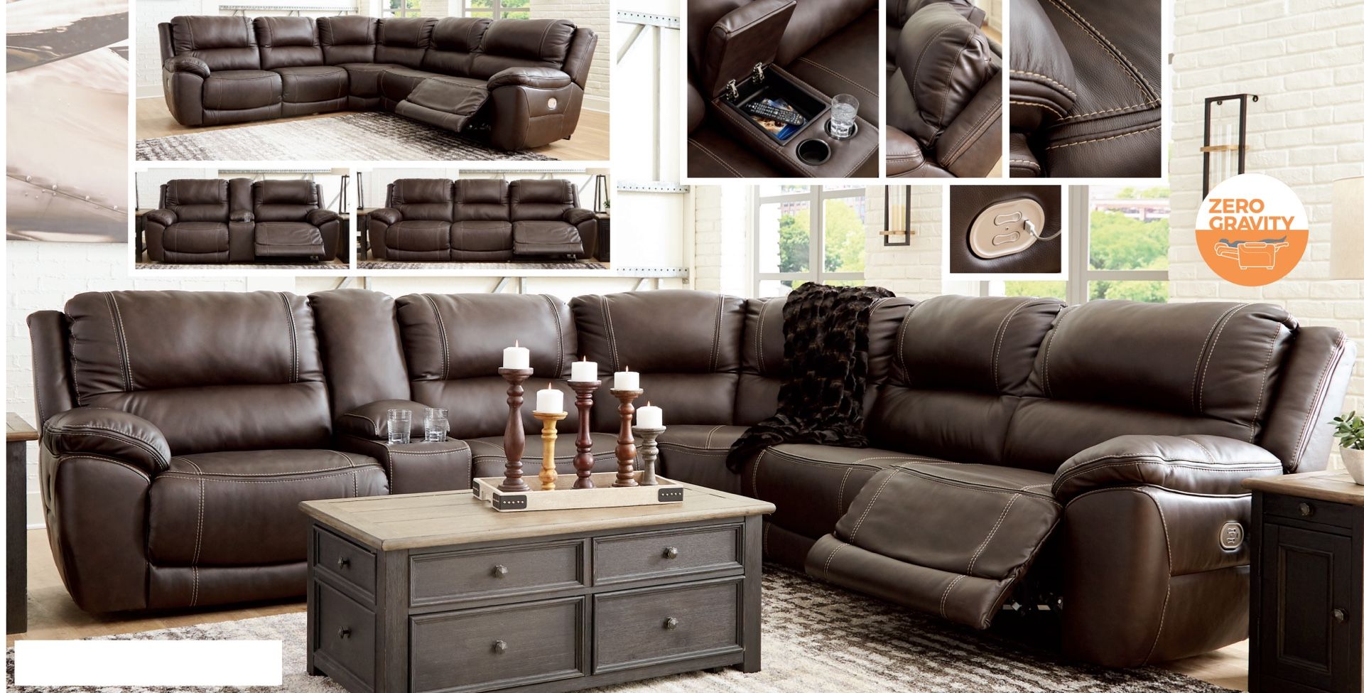 7-Piece Sectional Couch