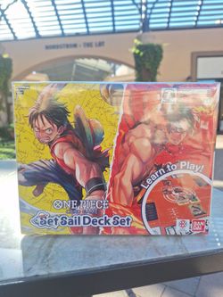 One Piece Card Game Set Sail Deck Set