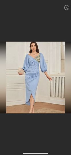 Baby Blue Bodycon Dress