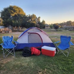 Brand New Tent Camping Setup