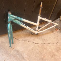 Aluminum bike frame $75