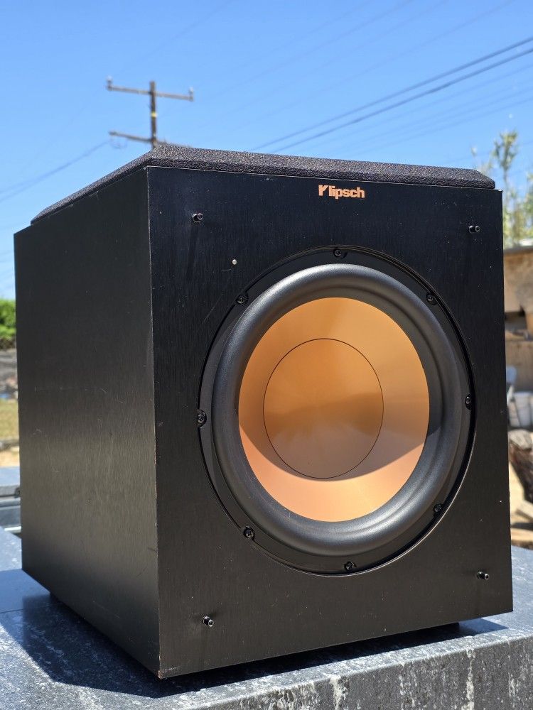 Klipsch R-10SW WORK AMAZING! Subwoofer