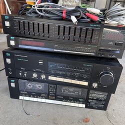 Cassette, Stereo, And Equalizer