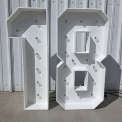 Marquee Numbers And Letters
