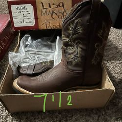 Botas/boots Square Toe