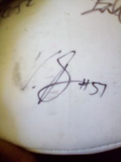 Autograph Dallas football