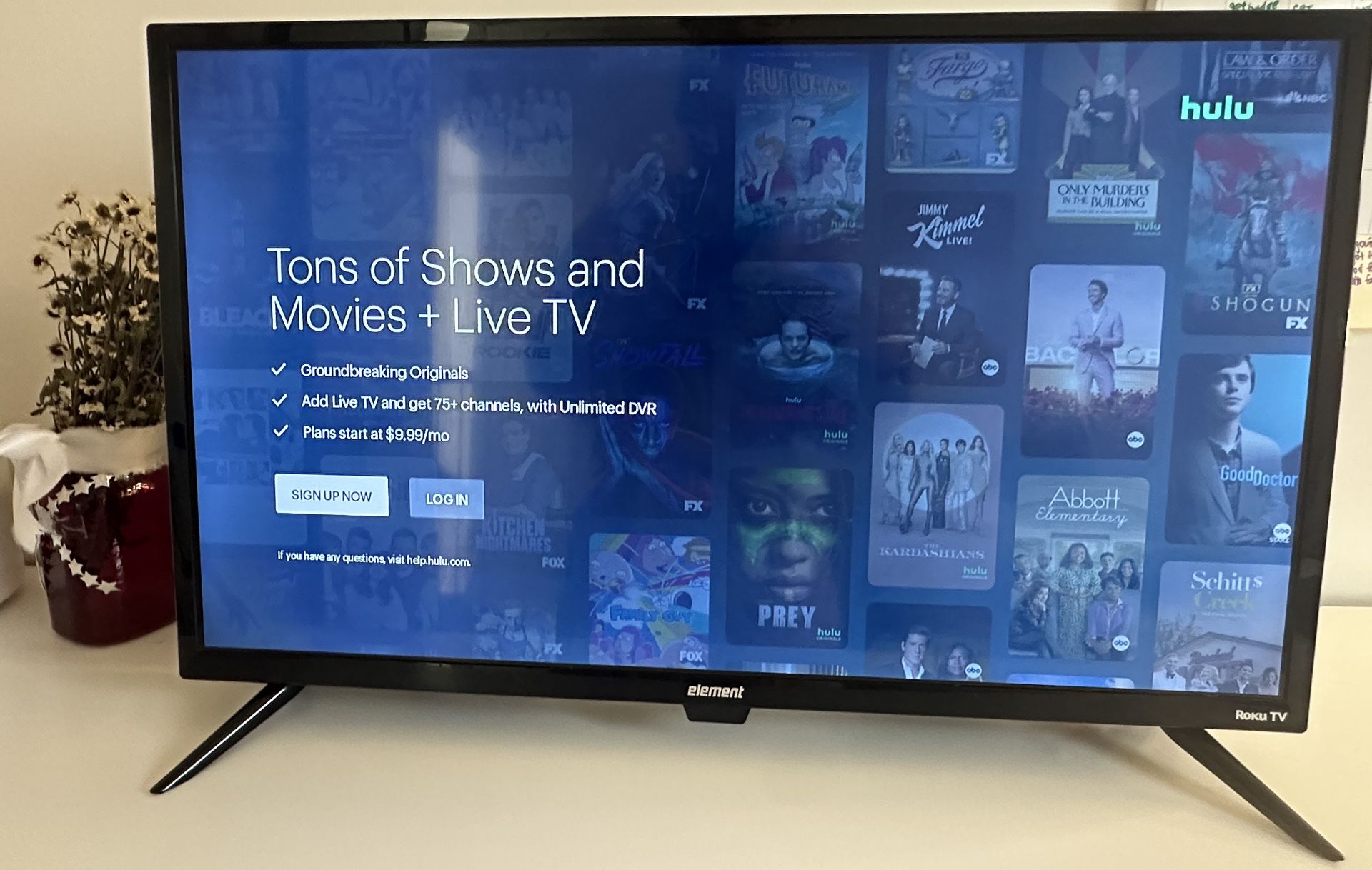 32 Inch element Roku tv