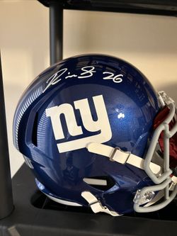 Devin Singletary Signed Rep Helmet With Visor