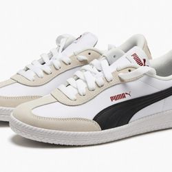 Puma Astro Cup Sneakers (NEW) - Men's 10.5 - White/Black 