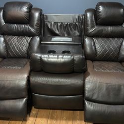 Two Powered Recliners 