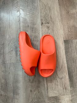 Orange Yeezy Slide