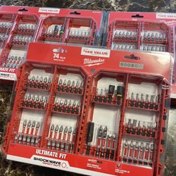 New Milwaukee 74pc Impact Bits