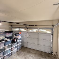 Garage Door Opener Broken Spring Off Track Replace Adjustment And Parts 