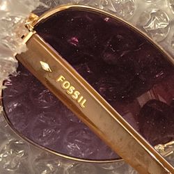 FOSSIL Purple Sunglasses