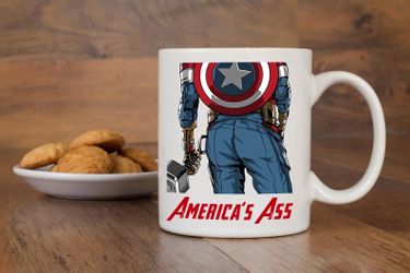 Funny Captain America Mug