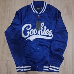 Bases Loaded Cookies blue varsity jacket #Cookies #varsityjacket
Regular price $140