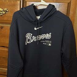 Official Atlanta Braves hoodie Nike  XL